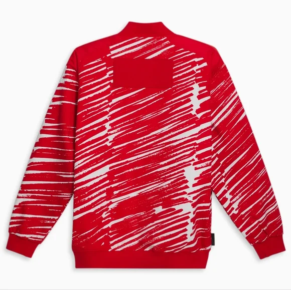 NWT PUMA x Scuderia Ferrari x Joshua Vides Red Rosso Corsa F1 Race Jacket XXL - Picture 13 of 13